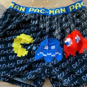 100% Cotton XL 40/42 BOXERS SPONGEBOB POOH PAC-MAN SANTA COW Colorful Cartoon